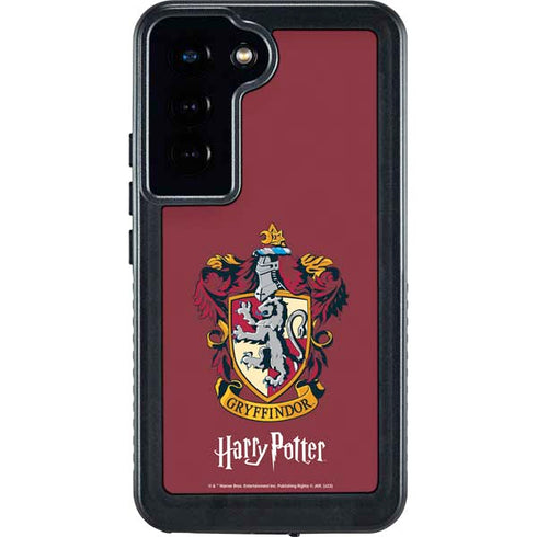 Wizarding World Harry Potter Gryffindor House Crest Galaxy S24 Waterproof Case